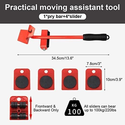 SmartShift™ 5-Piece Home Lifting & Moving Helper Set