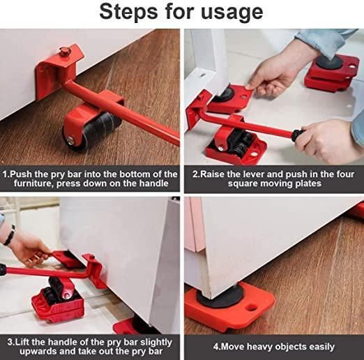 SmartShift™ 5-Piece Home Lifting & Moving Helper Set