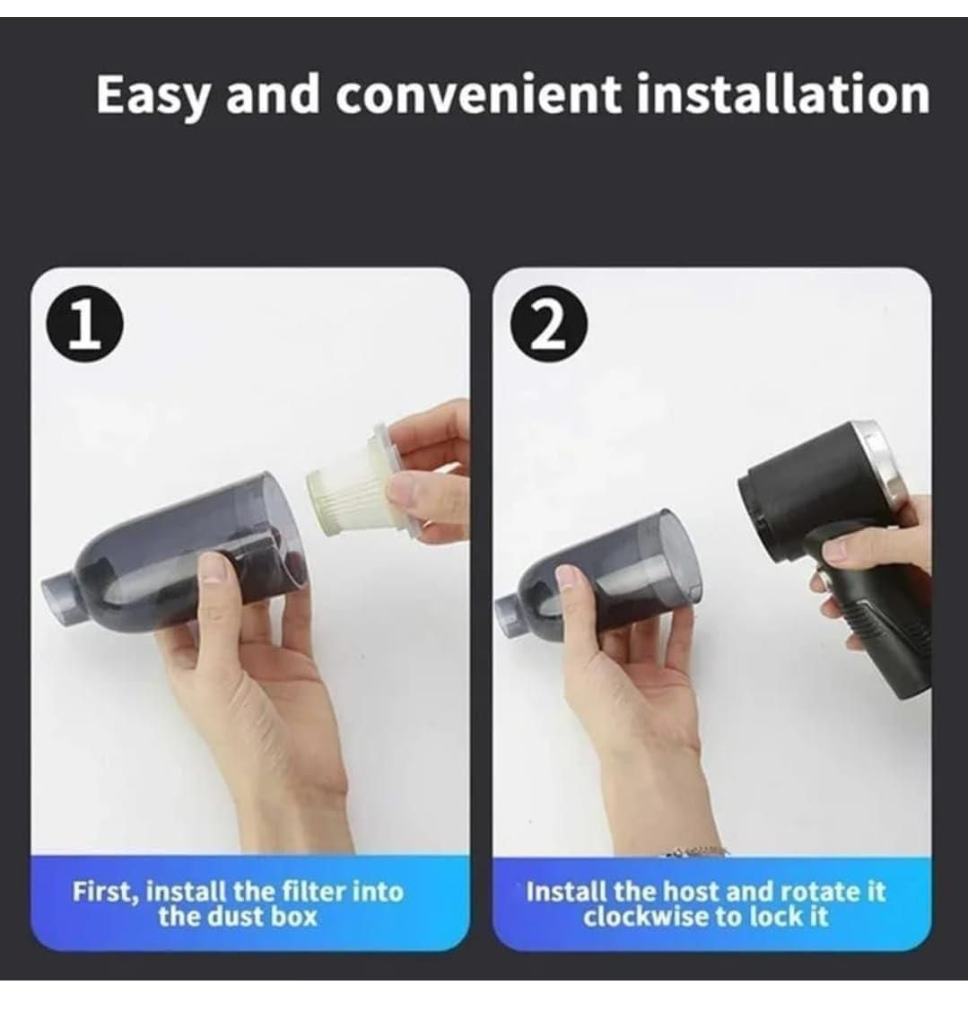 DustAway™ – The Smart Cordless Cleaning Companion