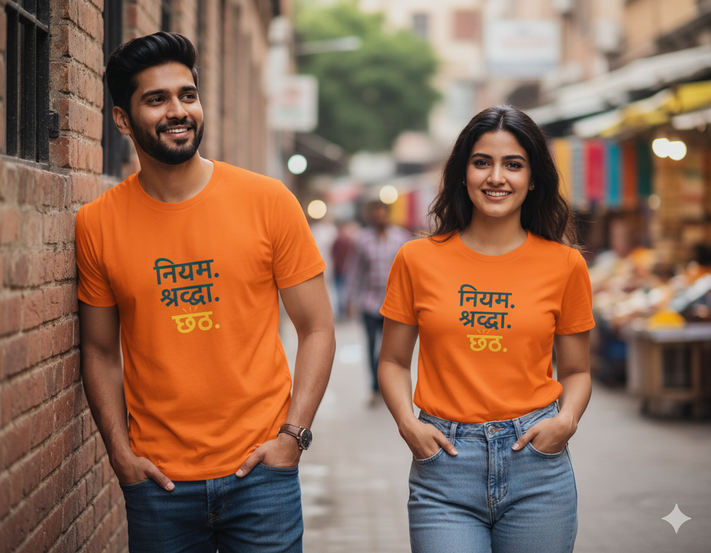 Chhath Pooja Essence – Unisex Minimal T-shirt